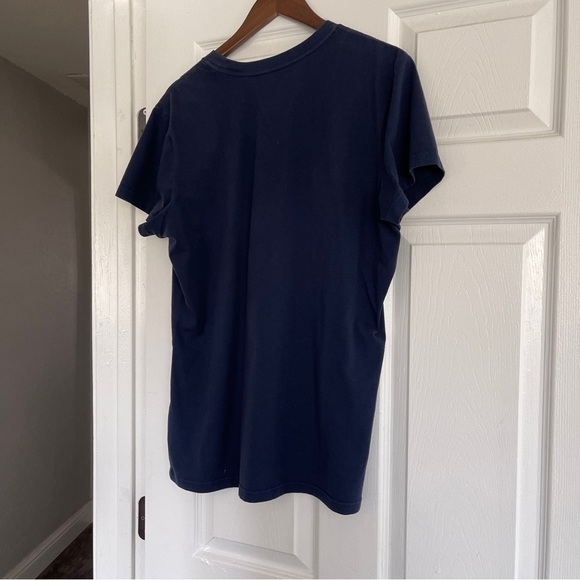 Nike Cleveland Indians Baseball T-Shirt navy red short sleeve dri-fit size xxl - Picture 7 of 8